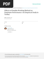 Effects of Flexible Working Method On em PDF