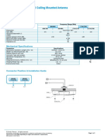 Indoor Omni-Directional Ceiling Mounted Antenna: IXD-360VH03NN