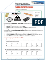 Magnitudes Proporcionales 2