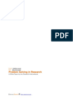 007 a Paper on Problem Define Ti On in Marketing ImcResearch