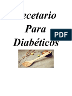 Recetario     Para Diabéticos