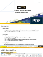 Module 03: Setting Up Physics: Introduction To ANSYS Fluent