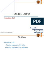 CSE101-Lec#14: Function Call