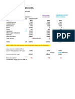 Solution - Prestige Telephone Co.: Cost Variable Fixed