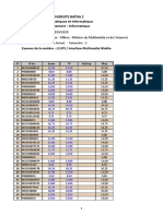 Universite Batna 2 Mathéma3ques Et Informa3que Département: Informatique