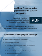 International Legal Frameworks For Combating Cybercrime: The UNODC Perspective