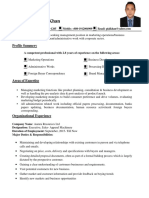 MD Waliul Kabir Khan - Mid Level CV