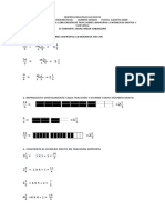 Afiancemos La Conversión de Fracciones Impropias A Números Mixtos y Viceversa PDF