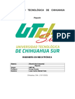 Universidad Tecnológica de Chihuahua SUR: Reporte