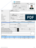 Second Officer Application Form Summary