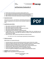 DCS Especificaciones Nota 2