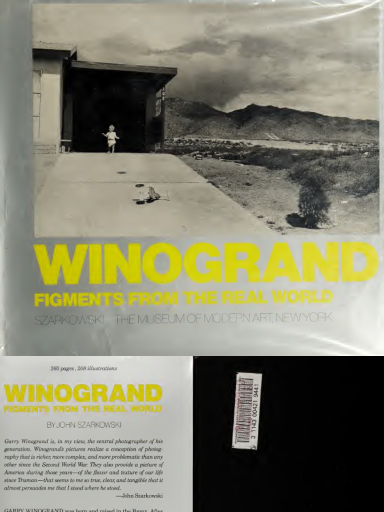 Winogrand: Figments From The Real World: Szarkowski, John, Winogrand,  Garry: 9780870706356: Amazon.com: Books