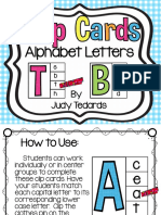 Alphabet Letters: by Judy Tedards
