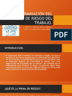 Mantto y Seg Ind - Sesion 27 - Determinación Del Grado de Riesgo Del Trabajo