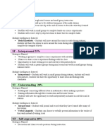 Learning Styles Grid