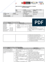 Informe Semana Reflexión A UGEL