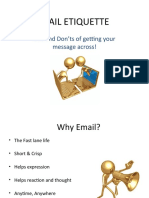 Email Etiquette: Dos and Don'ts of Getting Your Message Across!