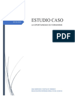 Estudio de Caso - La Oportunidad de Formarme