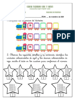 Kinder - Evaluación Pre Matemáticas Cuarto Periodo