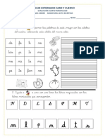 Evaluacion Kinder 4 Periodo