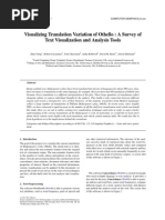 Download Visualizing Translation Variation Othello  A Survey of Text Visualization and Tools by davidmeme SN48418354 doc pdf