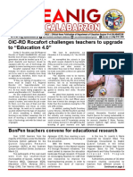 OIC-RD Rocafort Challenges Teachers To Upgrade To "Education 4.0"