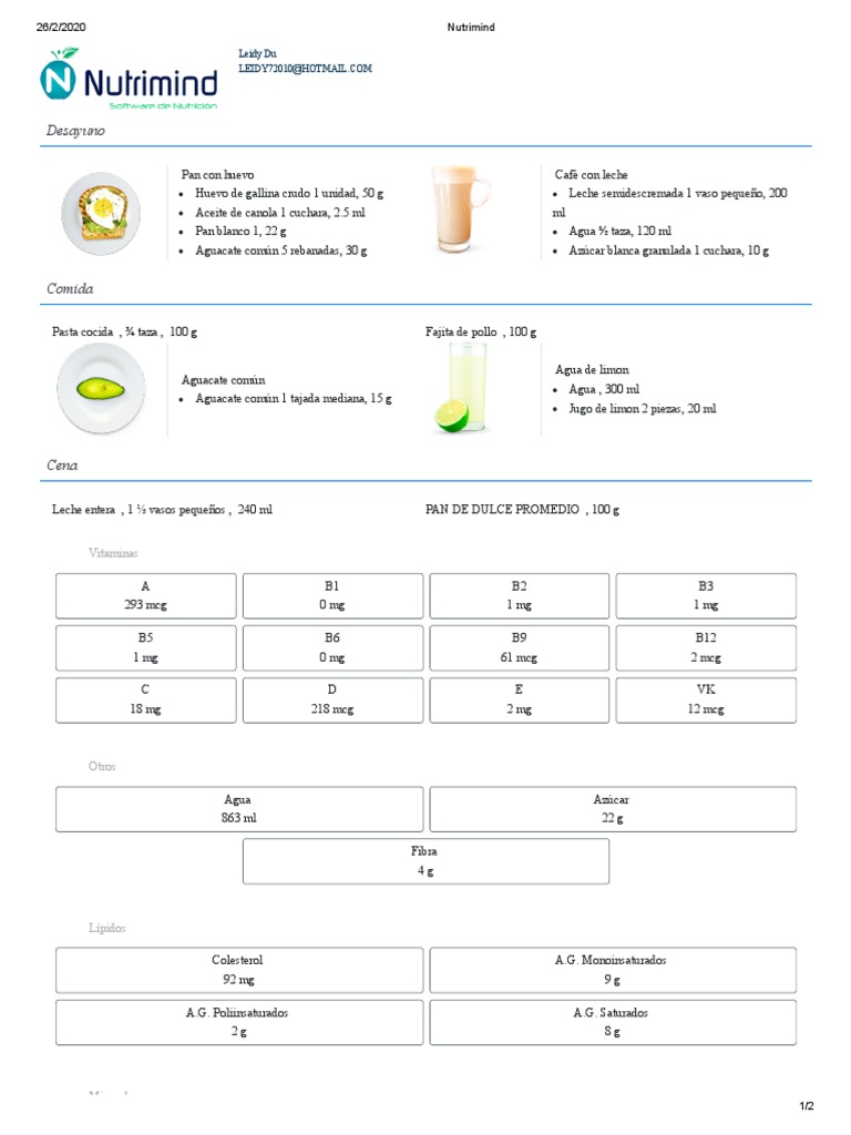 Dieta y grasas saludables en Nutrimind | PDF | Comida y bebida | Alimentos