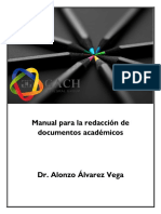 Manual para La Redacción de Documentos Académicos 2020 .