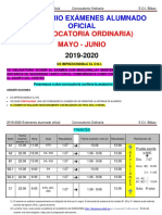EOI Bilbao exámenes oficiales francés 2020