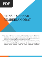 Prinsip 8 Benar Pemberian Obat