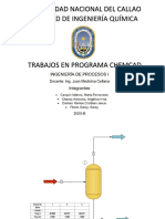 Trabajo Chemcad PDF