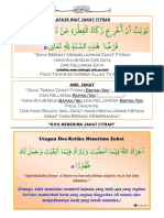 Lafadz Niat Bayar Zakat Fitrah PDF