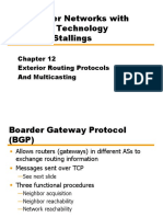 BGP and Multicasting Protocols