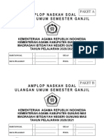 Amplop Naskah Soal