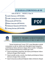 PPT Modul 9 dan 10 Bahasa indonesia PDGK 4204