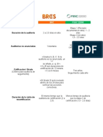 Comparacion Estandares Gfsi