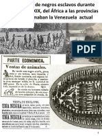 Importación de esclavos a Venezuela 1510-1810