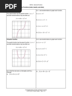 3.4 Transformations of Power Functions