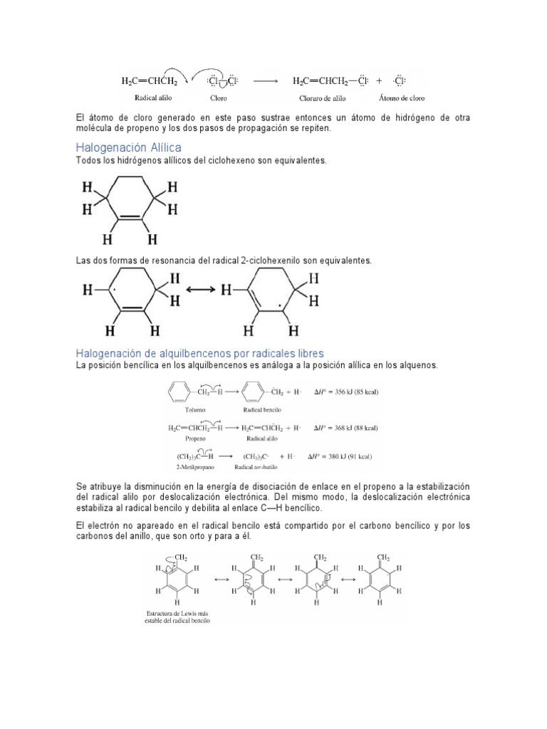 PT 2 Resumen Adicion de Radicales y RXN | PDF | Polímeros | Radical ...