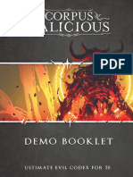 Corpus Malicious Demo Booklet
