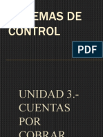 UNIDAD 3.- CONTROL INTERNO DE CUENTAS POR COBRAR