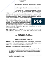 Decreto Ley 349-17 Asesoramiento Legal Deroga El 138