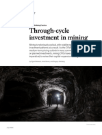 Through-Cycle Investment in Mining