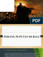 Sejarah Perang Puputan Bali