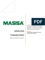 Andrade Análisis Financiero Masisa S.A