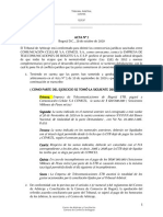 Acta 6 Aprueba Conciliación