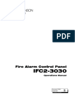 Fire Alarm Control Panel: Operations Manual