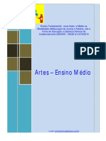 Apostila Artes Ensino Médio 2016 PDF