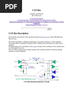 CAN Bus Electrical Interface Circuit