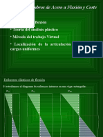 10 y 11. - Análisis Plástico de Flexión. Rótula Plástica. Tra